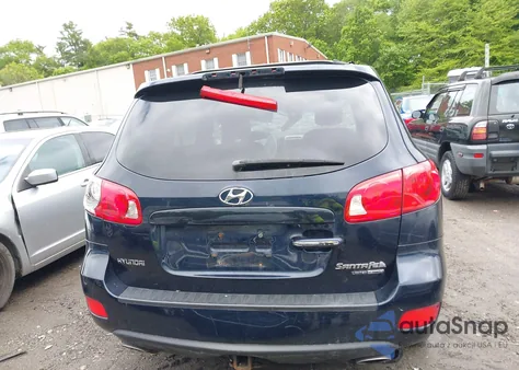 2009 Hyundai Santa Fe Limited z USA, uszkodzony, nr VIN 5NMSH73E09H331675